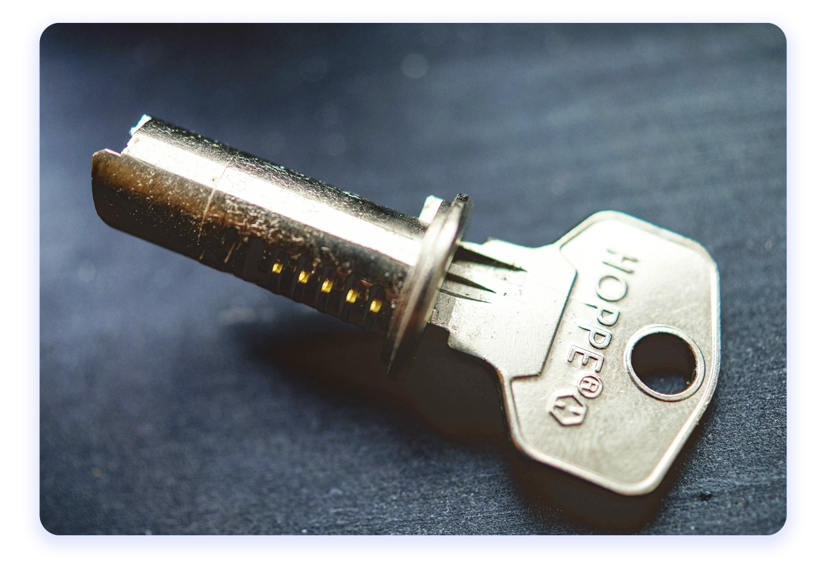 UPVC door handle and euro cylinder lock